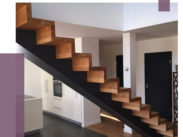 Изготовление деревянных лестниц в Обнинске от 86275 руб. | ПРОЛЁТ-Бнн