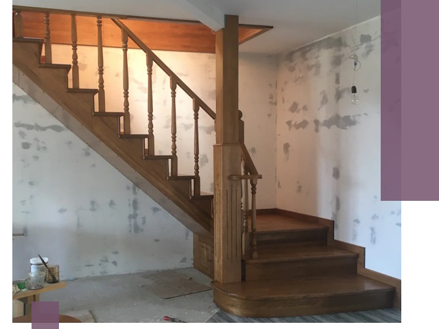 Ремонт деревянных лестниц в Обнинске: быстро и качественно