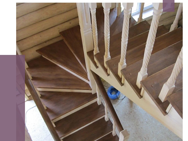 Реставрация деревянных лестниц в Обнинске от 4263 руб.