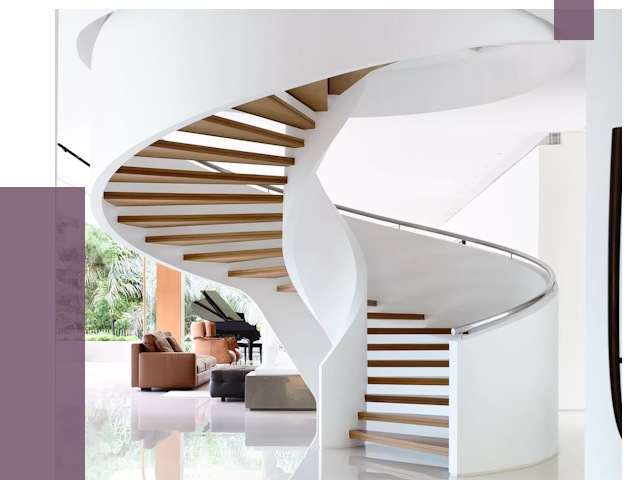 Винтовые лестницы в Обнинске под ключ от 48213 руб. | ПРОЛЁТ-Бнн