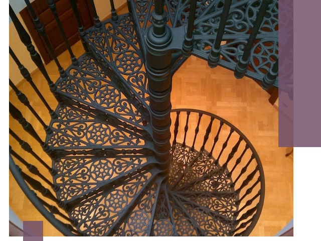 Винтовые лестницы под ключ в Обнинске: производство и монтаж