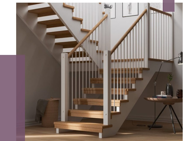 Маршевые лестницы в Обнинске от 37809 руб. — монтаж | ПРОЛЁТ-Бнн