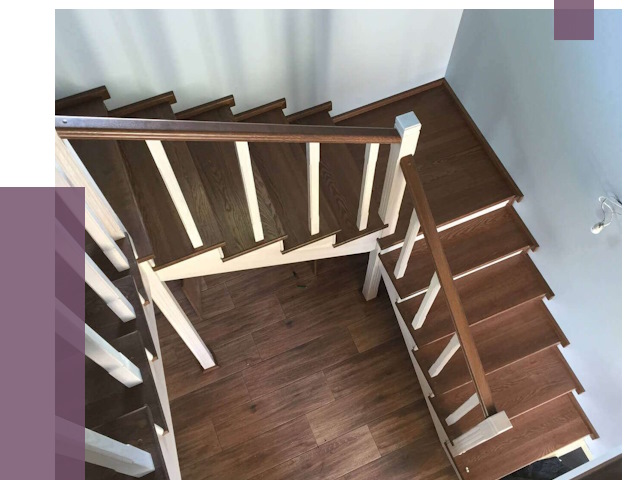 Изготовление П-образных лестниц в Обнинске от 15073 руб.