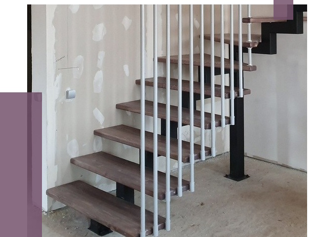 Монтаж лестниц на больцах в Обнинске от 8323 руб. — надежно| ПРОЛЁТ-Бнн