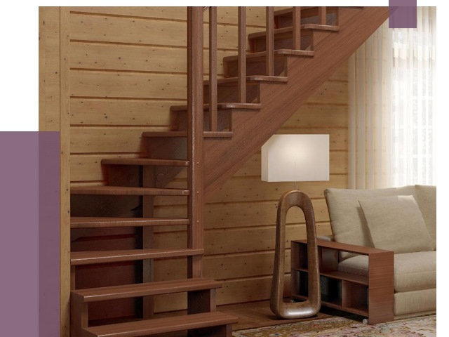 Лестницы эконом класса в Обнинске от 18118 руб. бюджетные решения