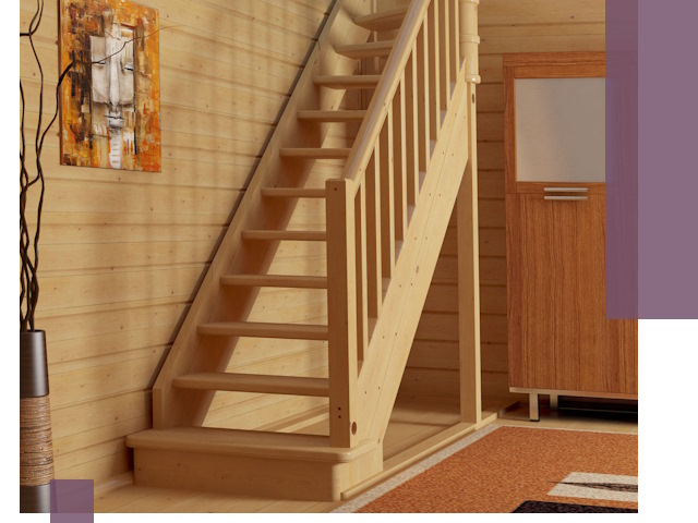 Лестницы эконом класса под ключ в Обнинске — недорого и быстро