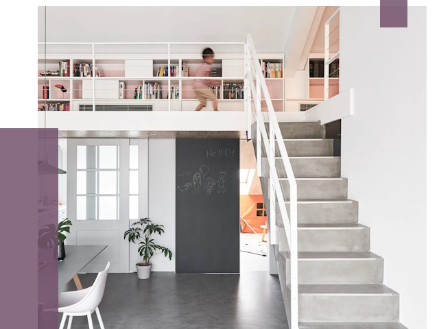 Лестницы для двухуровневой квартиры в Обнинске от 175088 руб. | ПРОЛЁТ-Бнн