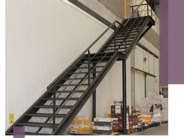 Лестницы для производства в Обнинске — изготовление и монтаж