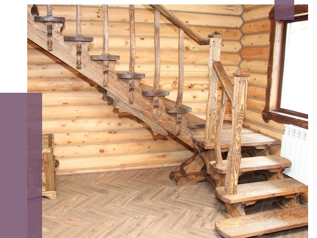 Лестницы в баню в Обнинске от 18981 руб. — изготовление | ПРОЛЁТ-Бнн