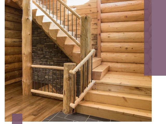 Лестницы в баню под заказ и профессиональный монтаж в Обнинске