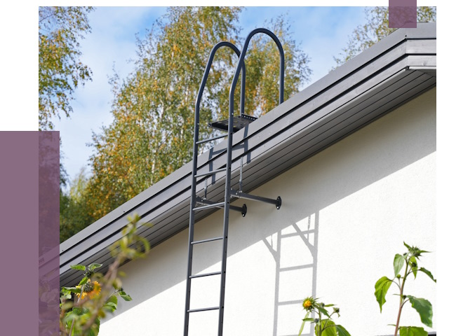 Лестницы на крышу в Обнинске от 18981 руб. — монтаж и монтаж ПРОЛЁТ-Бнн