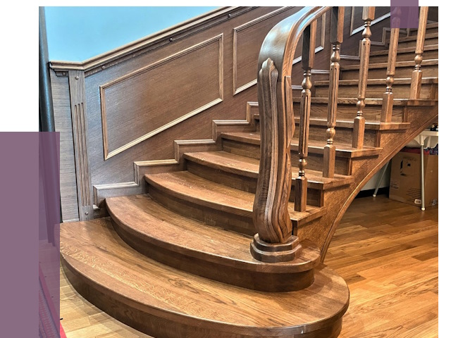 Дубовые лестницы под ключ в Обнинске от 175088 руб. — ПРОЛЁТ-Бнн