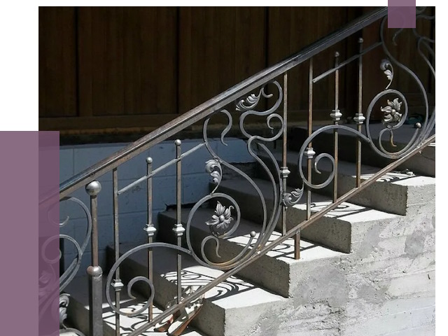 Кованые перила в Обнинске от 8628 руб. под ключ — качество от ПРОЛЁТ-Бнн