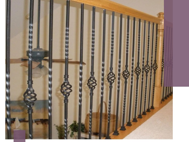 Изготовление и монтаж кованных перил в Обнинске под ключ