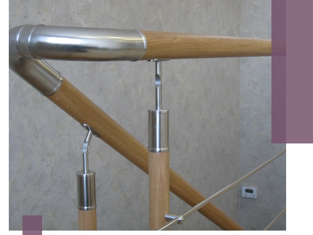 Комбинированные перила на заказ в Обнинске — монтаж и производство