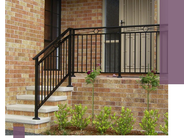 Уличные перила из металла под ключ в Обнинске