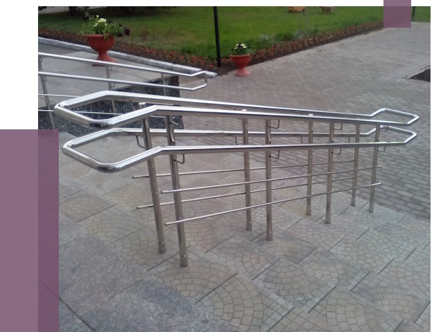 Перила для инвалидов в Обнинске от 7531 руб. под ключ | ПРОЛЁТ-Бнн