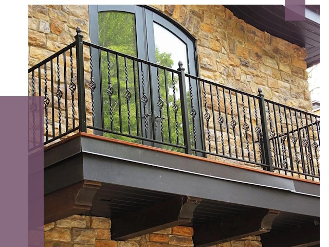 Балконные ограждения в Обнинске от 7968 руб. — купить | ПРОЛЁТ-Бнн