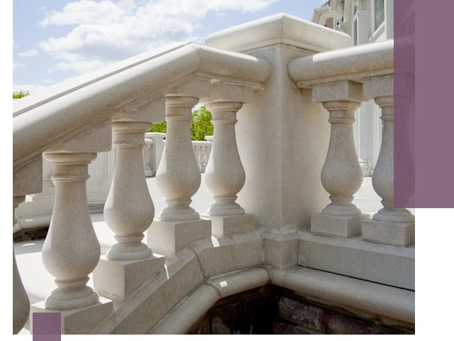 Балюстрады из металла и камня под ключ в Обнинске