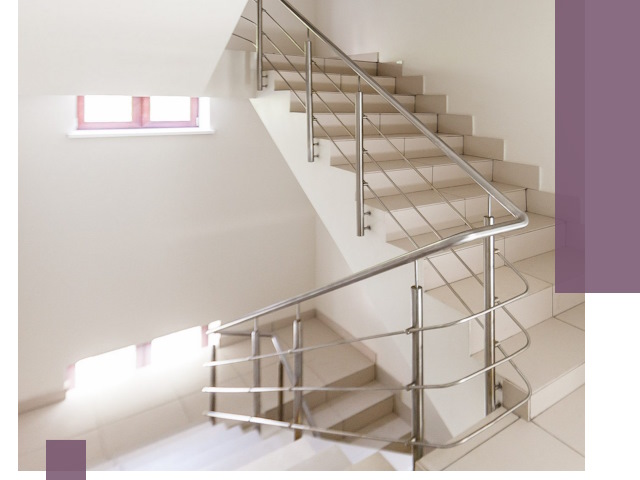 Установка и замена перил в подъезде в Обнинске