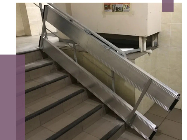 Откидные пандусы в Обнинске от 6598 руб. — купить | ПРОЛЁТ-Бнн