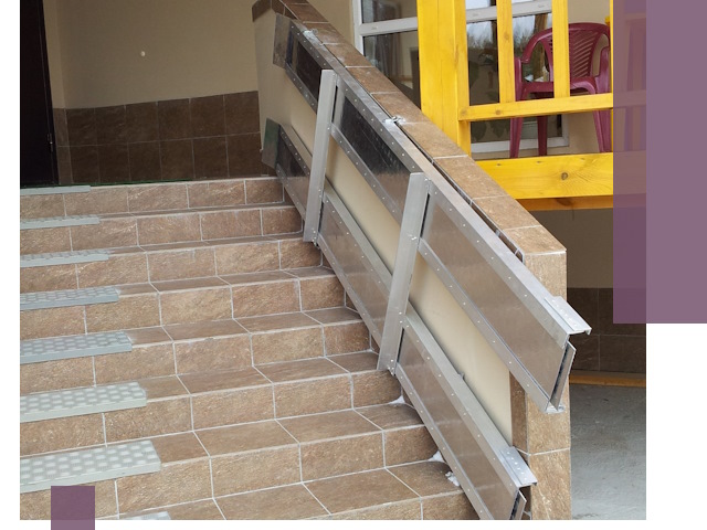 Откидные пандусы под ключ в Обнинске — монтаж и демонтаж