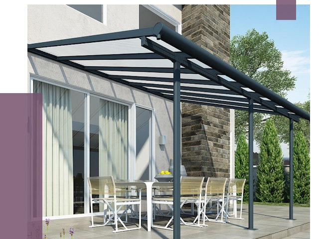 Навесы пристенные в Обнинске от 9034 руб. — монтаж и установка | ПРОЛЁТ-Бнн