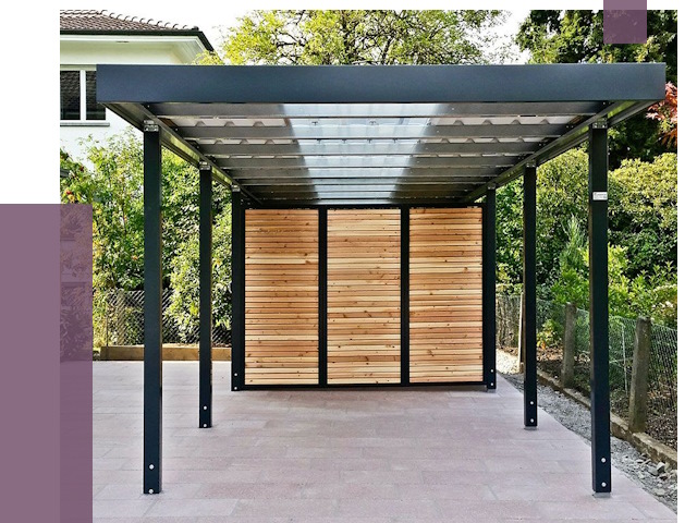 Отдельно стоящие навесы во дворе в Обнинске от 79678 руб. | ПРОЛЁТ-Бнн