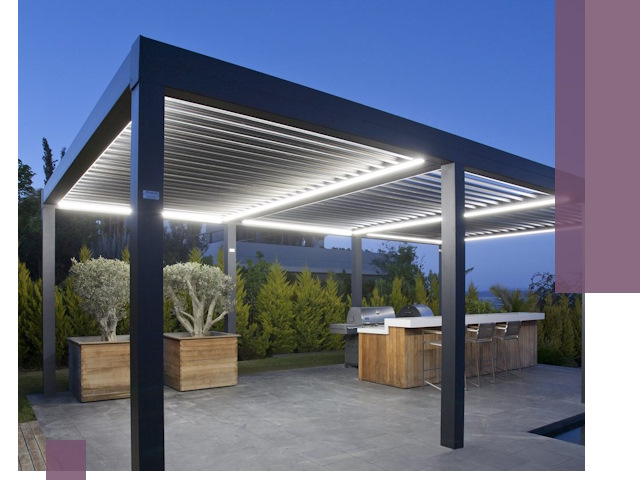 Навесы отдельно стоящие под ключ в Обнинске из металла и поликарбоната