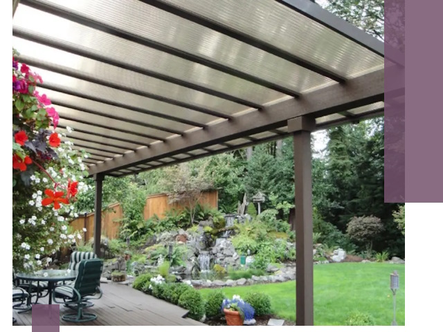 Навесы из поликарбоната под ключ в Обнинске быстро и надёжно