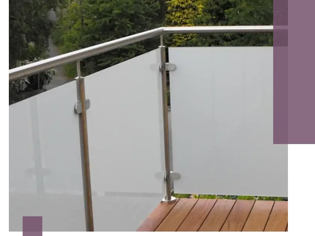 Алюминиевые парапеты для балконов и террас в Обнинске