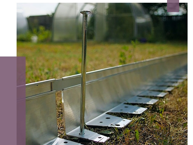 Металлические бордюры для газона в Обнинске от 4263 руб. | ПРОЛЁТ-Бнн