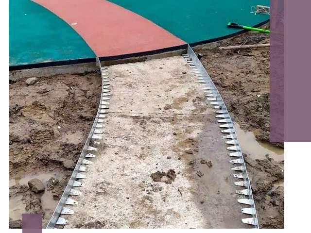 Металлические бордюры для дорожек в Обнинске — монтаж и изготовление