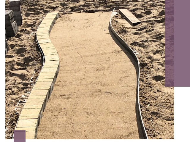 Металлические бордюры для тротуаров в Обнинске — прочные и долговечные