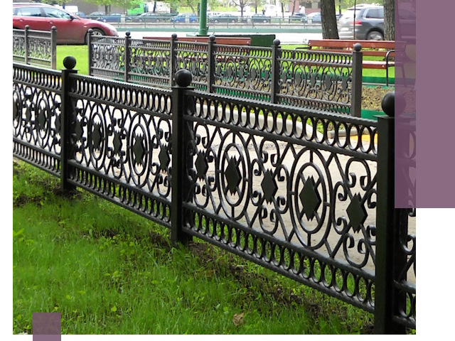 Секционные газонные ограждения под ключ в Обнинске