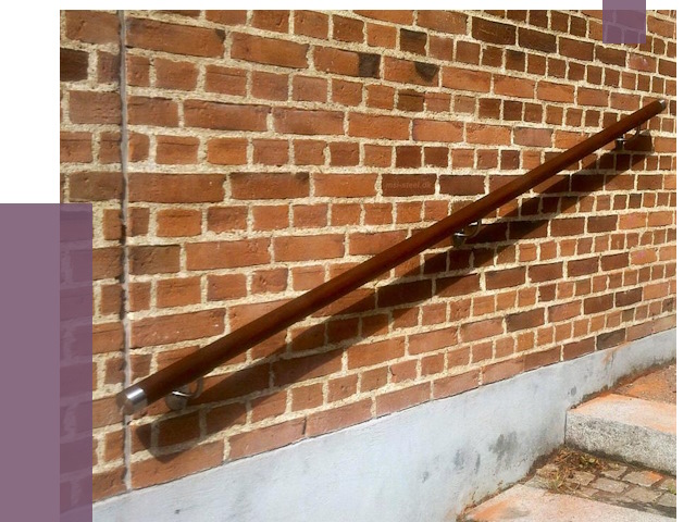 Изготовление пристенных поручней в Обнинске от 4415 руб. — ПРОЛЁТ-Бнн