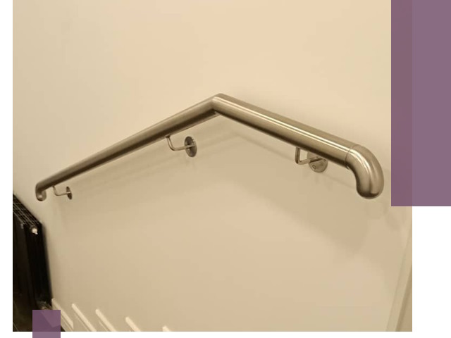 Изготовление пристенных поручней в Обнинске под ключ за сроки