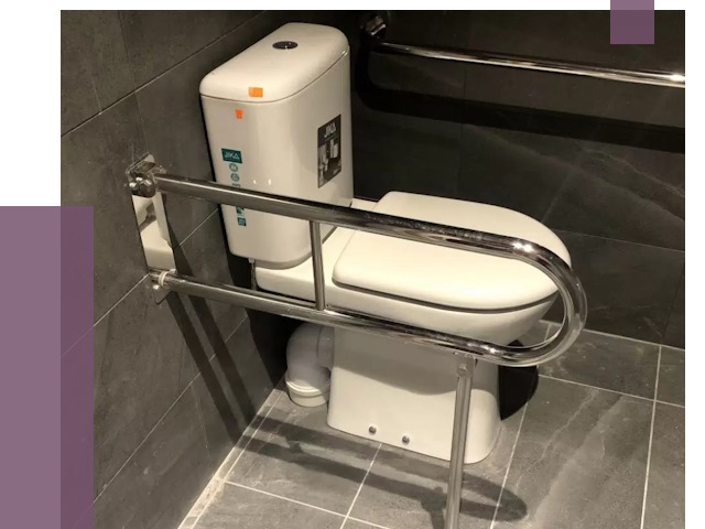 Поручни для санузлов в Обнинске от 4263 руб.  | ПРОЛЁТ-Бнн